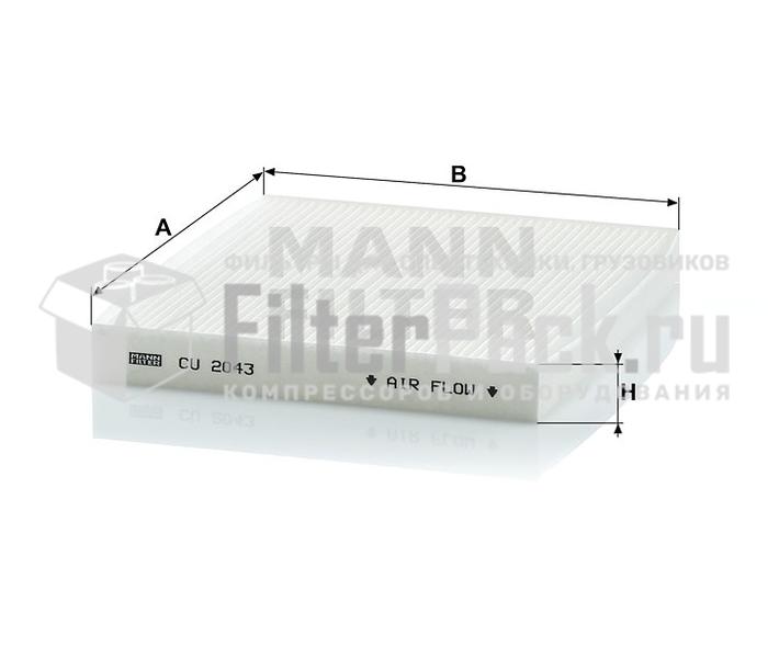 MANN-FILTER CU2043 фильтр