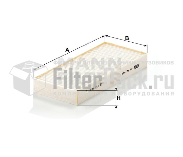 MANN-FILTER CU22009-2 фильтр