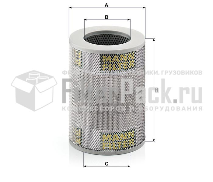 MANN-FILTER HD15001 масляный фильтроэлемент высокого давления