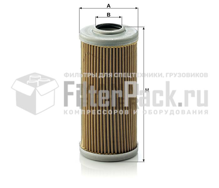 MANN-FILTER HD610 масляный фильтроэлемент высокого давления