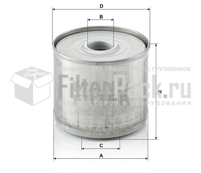 MANN-FILTER P917/1X топливный фильтроэлемент