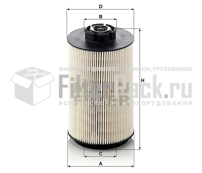 MANN-FILTER PU1058X топливный фильтр