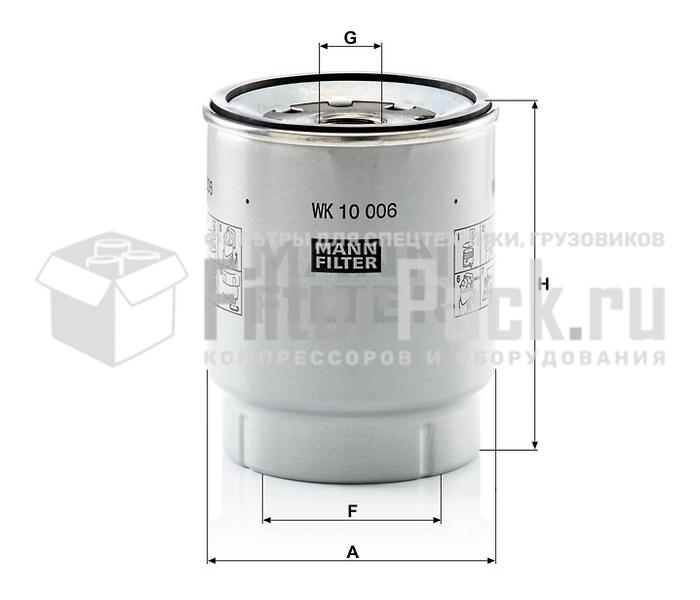 MANN-FILTER WK10006Z топливный фильтр