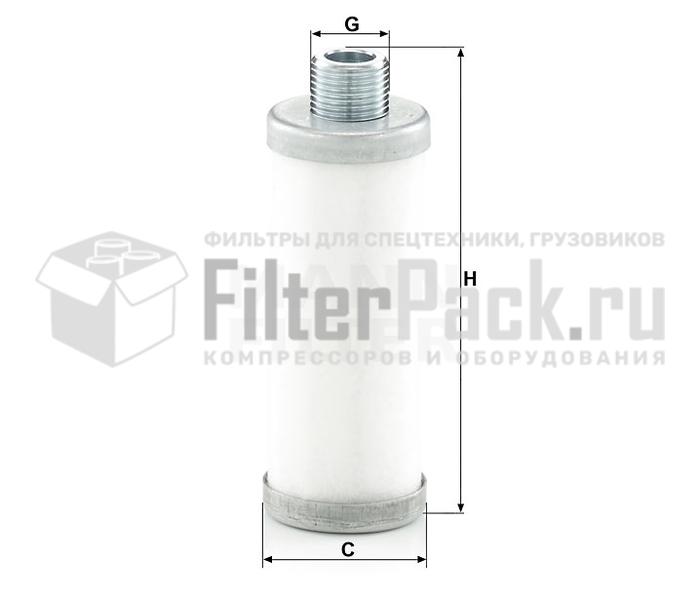 MANN-FILTER LE1005 Фильтр очистки сжатого воздуха от масла