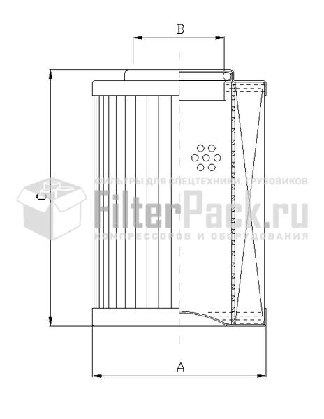 FIltrec D910G10A гидравлический фильтр элемент