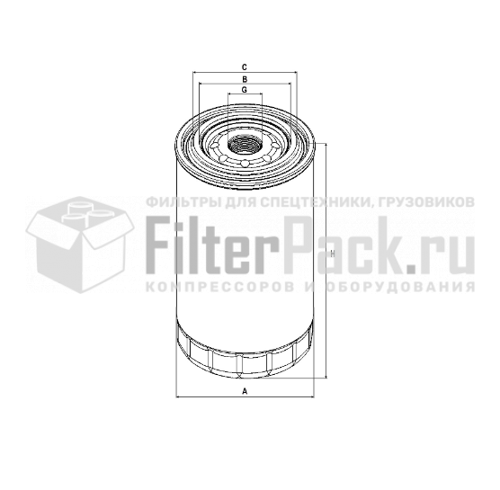Sampiyon CS1702M топливный фильтр