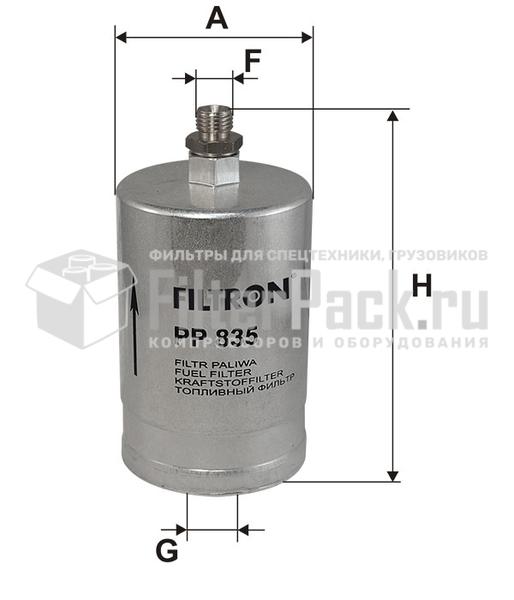 Filtron PP835 Фильтр топливный