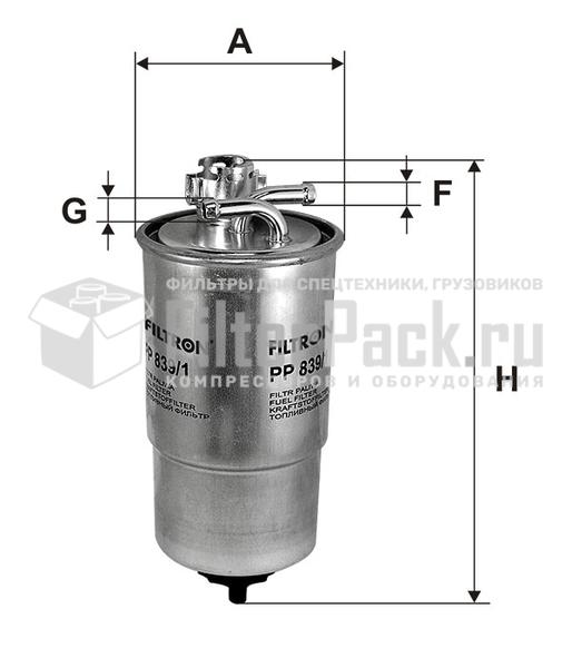 Filtron PP839/1 Фильтр топливный