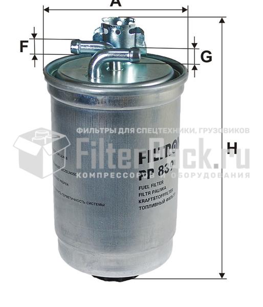 Filtron PP839 Фильтр топливный