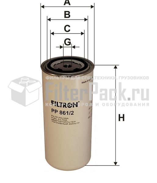 Filtron PP861/2 Фильтр топливный