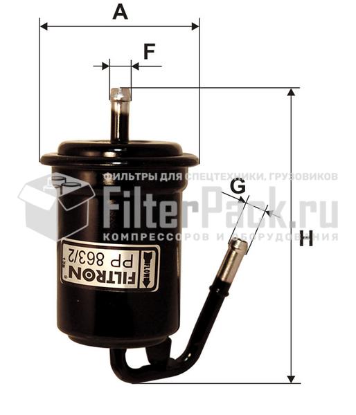 Filtron PP863/2 Фильтр топливный