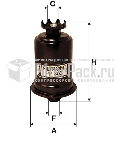 Filtron PP863 Фильтр топливный