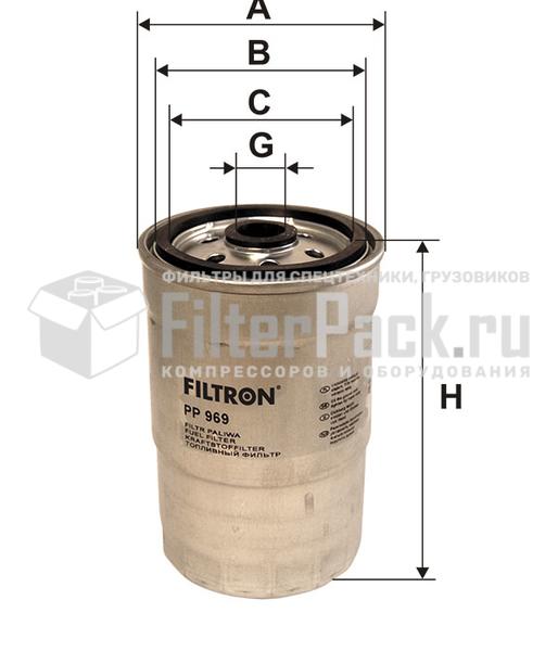 Filtron PP969 Фильтр топливный