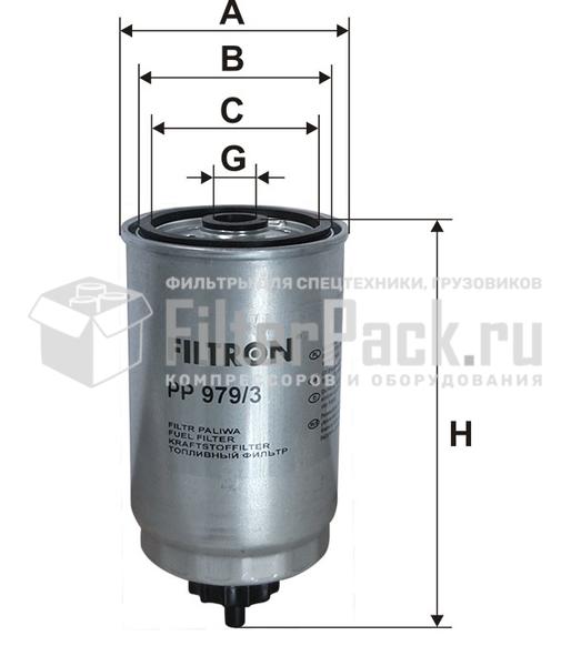 Filtron PP979/3 Фильтр топливный