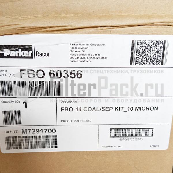 Parker FBO60356 14" Coal/Sep Element 10 Micron